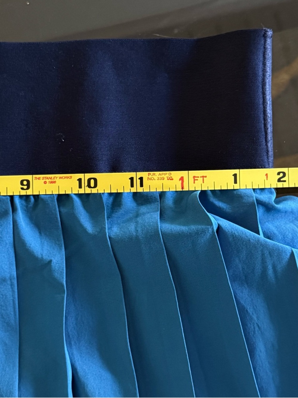 Nike Blue Tennis Skirt or Skort with Signature Swoosh Sz S - Picture 6 of 9